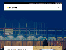 Tablet Screenshot of eccon.biz